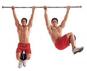 hanging leg raise